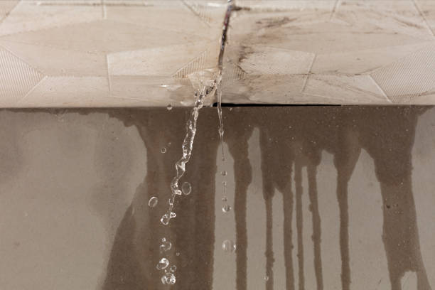 Professional Flood Damage Cleanup technician working in Enterprise, WV